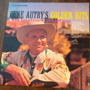 3/$30 Gene Autry’s Golden Hits vintage vinyl album 1962